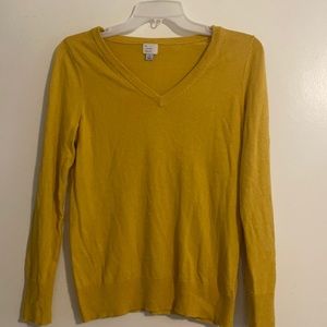 Mustard yellow sweater